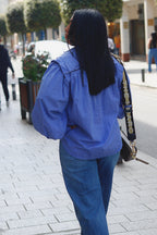 Chemise VICHY à épaulettes