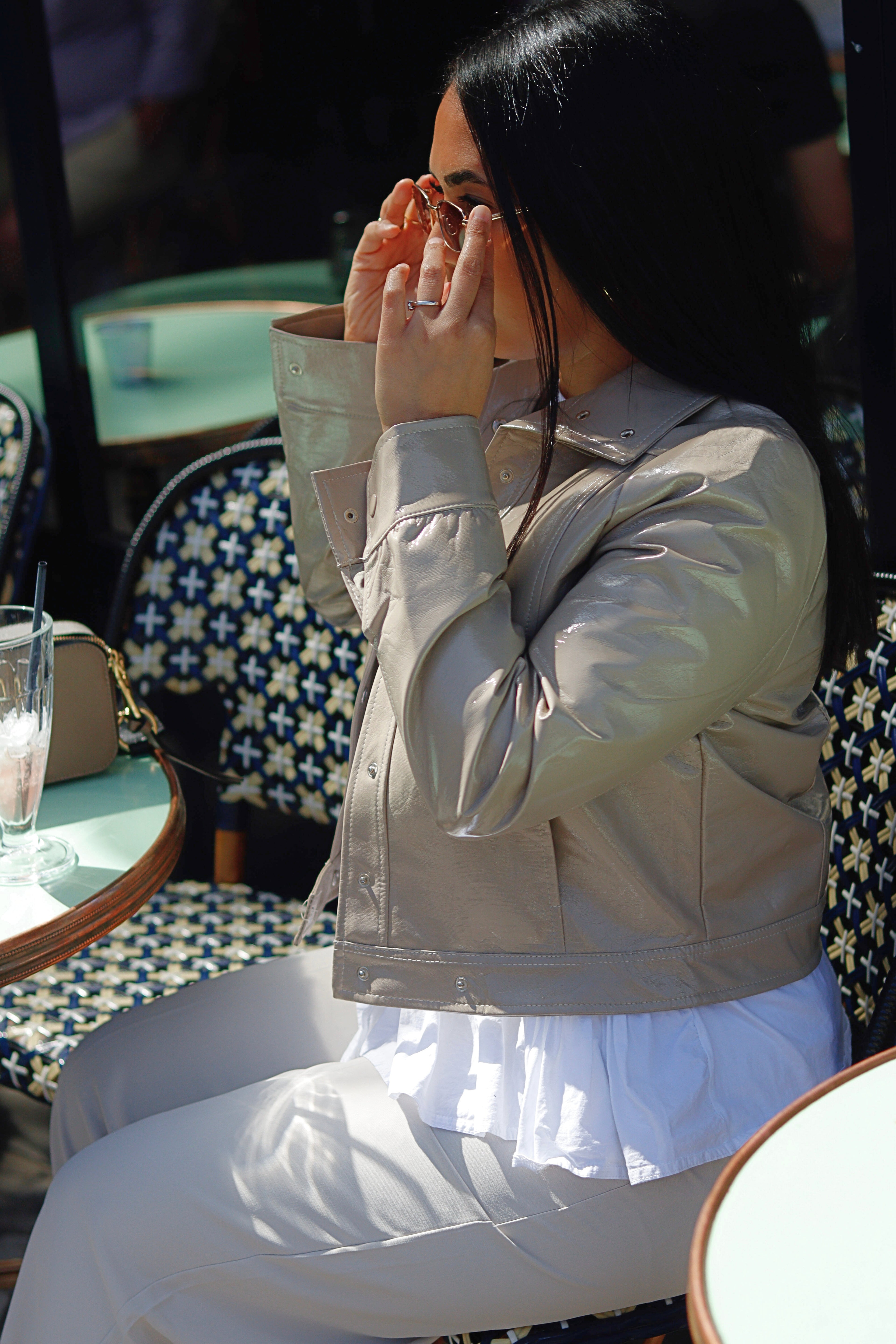 Veste vinyle EMMA