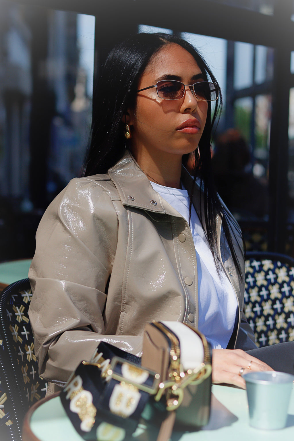 Veste vinyle EMMA