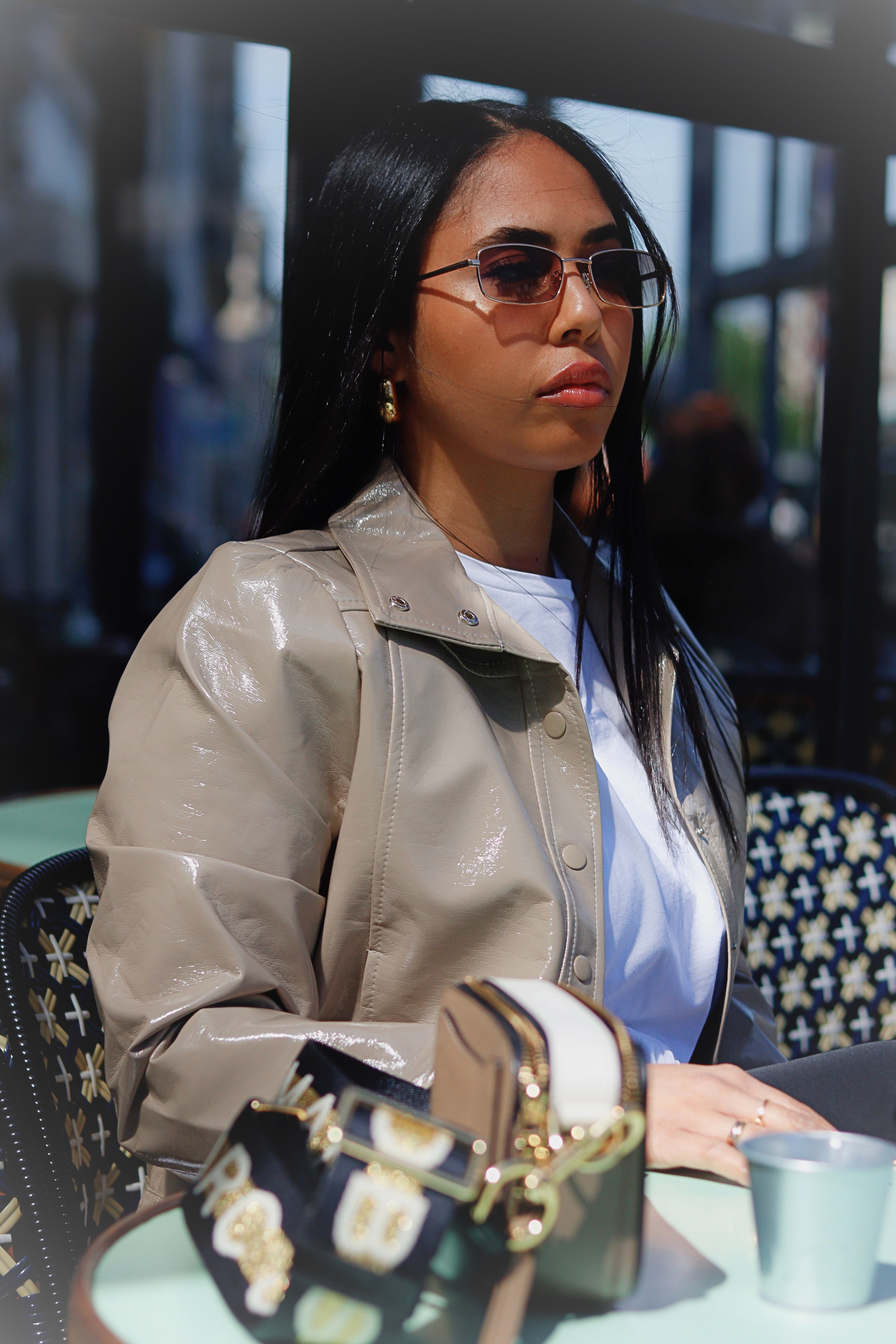Veste vinyle EMMA