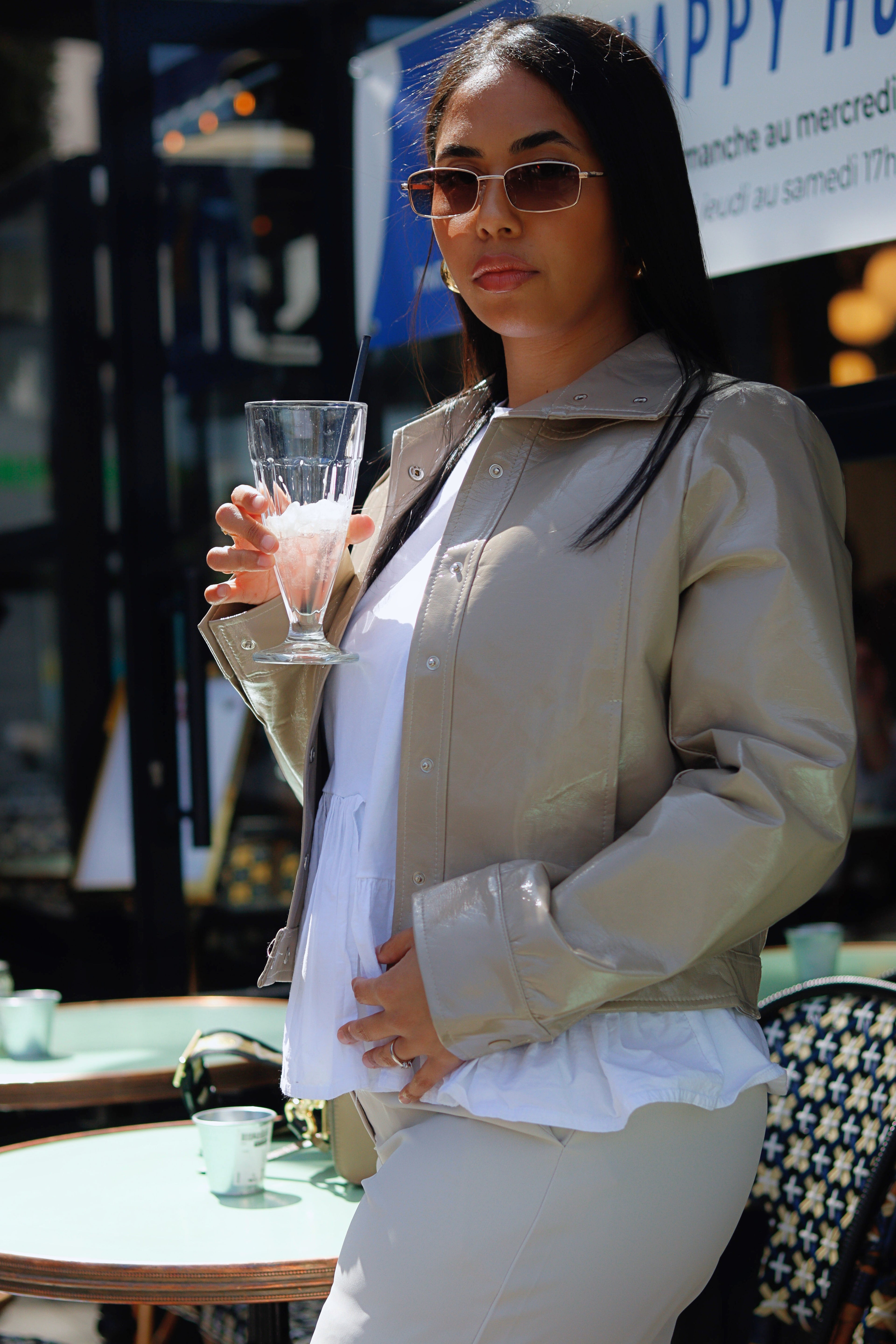 Veste vinyle EMMA